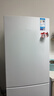 美的（Midea）180L+二门冰箱白色租房小型家用电冰箱风冷无霜两门小冰箱不串味租房不占地以旧换新MR-195WE 实拍图
