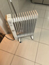 美的（Midea）【金缕衣】取暖器家用/电暖器/电暖气/加湿烘衣/13片全屋取暖器/节能电热油汀取暖器NY2213-18GW 实拍图