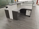 美轩戈现代简约板式职员办公桌椅组合电脑桌屏风工作位卡座财务桌 实拍图