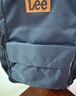 Lee双肩包男潮牌大容量电脑包初高中旅游背包大学生书包女 藏青色 实拍图