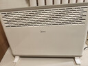 美的（Midea）【大白】电热取暖器/电暖器/电暖气家用/浴室暖风机/节能轻音/电热取暖炉烤火炉欧式快热炉HDY20K 实拍图