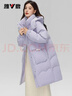 雅鹿羽绒服女中长款2025冬季加厚抗寒保暖新时尚款情侣款连帽外套女 实拍图