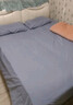 京东京造 悦柔床单单件 120g加厚耐用 A类磨毛床罩 230x250cm 科技灰 实拍图