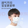 袋鼠医生医用外科口罩200只防尘透气家庭防护成人100只+儿童100只 实拍图