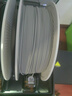 拓竹PLA Silk+光泽丝绸 3D打印耗材 质感色彩丰富 强度升级易打印 美学线材 RFID智能参数识别 天空蓝13603 含料盘 实拍图