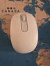 罗技（Logitech）M196 无线蓝牙鼠标 办公鼠标 笔记本商务办公家用 小巧便携 对称手型 珍珠白 实拍图