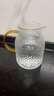 富光耐热玻璃凉水壶大容量家用果汁杯花茶杯茶壶冷水壶锤纹壶1200ML 实拍图