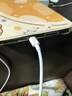 华为原装6A数据线 USB Type-A转USB Type-C/1m线长/支持66W（11V6A）充电 白色CC790 实拍图