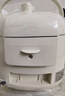 美的（Midea）一人食电压力锅1.8L 白玉晶釜 开盖火锅 一键排气 免浸泡杂粮饭1-3人家用MY-E2400电饭煲高压锅 实拍图