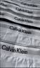 Calvin Klein【七夕礼物】男士ck三条装提花棉质防夹臀低腰平角内裤 XL 礼物 实拍图