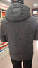 雪中飞鹅绒羽绒服男士短款脱卸帽加厚保暖休闲商务秋冬外套男装180 实拍图