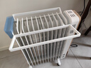 美的（Midea）【金缕衣】取暖器家用/电暖器/电暖气/加湿烘衣/13片全屋取暖器/节能电热油汀取暖器NY2213-18GW 实拍图