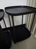 卓博茶几边桌边几可移动小桌子小茶几床头柜置物架收纳柜CJ19黑色 实拍图