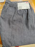 优衣库常规款女装棉质牛仔舒适九分裤/水洗产品478995 473801 478995/08深灰色 L 实拍图