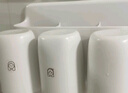 懒角落牙刷置物架卫生间浴室免打孔壁挂式杯子收纳架牙膏漱口杯架 三杯 实拍图