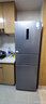 美的（Midea）238升三门冰箱灰色小型风冷家用变频一级能效宿舍租房以旧换新小冰箱MR-249WTPE【国家补贴】 实拍图