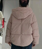 森马（Semir）轻松羽绒|羽绒服女宽松连帽面包服冬防泼水防风外套101724113045 实拍图
