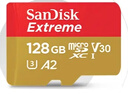 闪迪（SanDisk）128GB TF(MicroSD)内存卡 4K极速金卡A2 V30 U3行车记录仪 运动相机无人机 监控存储卡 读190MB/s 实拍图