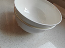斯凯绨（Sky Top）米饭碗陶瓷面碗骨瓷汤碗家用乔迁酒店餐具套装纯白5英寸奥碗4件 实拍图