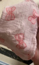 爱贝迪拉 婴儿口水巾3条纯棉印花围嘴宝宝360°旋转饭兜6层新生儿纱布 围兜 实拍图