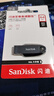 闪迪（SanDisk）64GB USB3.2 U盘 CZ550黑色 读速100MB/s 安全加密 数据恢复 学习办公电脑车载 高速大容量优盘 实拍图