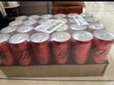 可口可乐（Coca-Cola）零度 Zero 无糖汽水 碳酸饮料 330ml*24摩登罐  实拍图