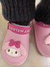 幸福玛丽（Cheerful Mario）美乐蒂儿童拖鞋女孩冬季可爱毛毛公主女童棉拖鞋室内家居宝宝棉鞋 实拍图