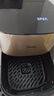 美的（Midea）炎烤免翻面空气炸锅蒸烤一体上下双热源可视窗口家用多功能大容量6.5L金属内腔智能全自动 KZC6502 实拍图