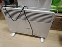 奥克斯（AUX）取暖器家用欧式快热炉电暖气取暖电暖炉暖风电暖器对流式烤火炉 IPX4级防水 NDL220-B37G 小米白 实拍图
