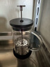 CLITON玻璃法压壶手冲咖啡壶 家用咖啡机咖啡过滤网过滤杯法式滤压壶 实拍图