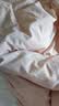 蚕丝被100%柞蚕丝春秋被夏凉被冬季冬被加厚保暖学生被亲肤婚庆 纯天然7A抗菌100%蚕丝被【白色】 150cm*200cm三斤【7A抗菌】蚕丝被 实拍图