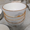 陶瓷碗家用喜庆乔迁新居碗碟餐具套装岁月静好饭碗 岁月静好4碗 实拍图