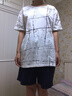 金立芬睡衣男夏季短袖纯棉夏天青年加大码薄款男款家居服套装可外穿运动 090大气蓝白格 XL码/140斤-160斤 实拍图