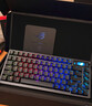 ROG夜魔机械键盘 无线/三模游戏电竞键盘 75配列NX雪武白轴 RGB热插拔客制化 Gasket结构 OLED屏 黑色 实拍图
