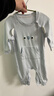 babycare山茶花宝宝爬服秋冬加厚连体衣包屁衣新生婴儿衣服 晴川蓝 73cm 实拍图