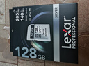 雷克沙（Lexar）128GB SD存储卡 U3 V30 佳能索尼富士尼康相机高速SD卡 读205MB/s 写140MB/s 4K超清录制 SD银卡 实拍图