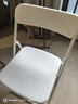 宜家（IKEA）VIHALS维哈斯新款折叠椅学习餐椅靠背家用椅子 白色 实拍图