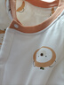 贝瑞加（Babyprints）婴儿连体衣秋冬夹棉衣服男女宝宝加厚保暖爬服柔软哈衣 橘66 实拍图