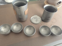 金灶（KAMJOVE）纯钛旅行茶具套装 便携泡茶杯户外茶具茶水分离泡茶器防烫快客杯 T-33F 一壶5杯 实拍图