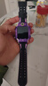 十闪 适用小天才手表表带原装z6/z8/q1a/d2/q2a/d3/z7/z5/z9/q1/z1/儿童手表硅胶腕带可拆卸【幻紫色】 实拍图
