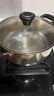 爱仕达（ASD）汤锅304不锈钢蒸汤锅 炖煮锅复底小汤锅22CM燃气电磁炉通用奶锅B1 实拍图