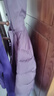 俞兆林（YUZHAOLIN）老年人衣服妈妈装奶奶冬装外套羽绒棉服女加厚妈妈冬装中老年女装 紫色 5XL (建议135-150斤） 实拍图