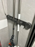 蓝藤吸盘拖把夹浴室墙上拖把架卫生间置物架拖把挂架挂拖把神器免打孔 枪灰大吸盘【3夹】 1个 实拍图
