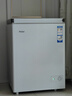 海尔（Haier）142L单温冰柜小型家用小冰柜商用减霜一级能效冷藏冷冻转换深冷冷柜小冰箱BC/BD-142GHW9D国家补贴 实拍图