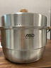 爱仕达（ASD）蒸锅304不锈钢双层家用蒸煮炖汤锅 30CM加高多层蒸笼·原木系列G2 实拍图