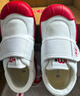 牧童幼儿园鞋春秋款室内鞋男童防撞学步鞋女宝宝小白鞋 英伦红1 26 实拍图