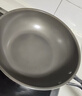 小熊（Bear）含钛无涂层不粘炒锅陶瓷炒菜锅 30cm家用平底锅燃气灶JG043-P01 实拍图