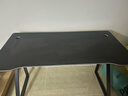 甄严选电脑桌台式电竞桌椅套装组合桌子办公家用桌学习桌书房书桌写字桌 【黑架+黑碳纤纹面】单桌120*60 实拍图