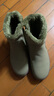 大东秘语雪地靴女2025新款冬靴皮毛一体加厚保暖女士棉鞋超软厚底大码短靴 军绿色 39 实拍图