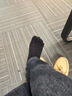 浪莎袜子男纯棉五指袜男士运动休闲中筒袜全棉舒适分趾吸汗干爽棉袜 实拍图